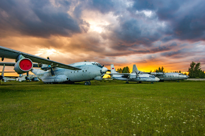 Stormy sky over Monino Aviation Museum - My, Monino, Air Force Museum in Monino, Airplane, Museum, Aviation, the USSR, Aircraft of the USSR, Made in USSR, Longpost, BBC Museum