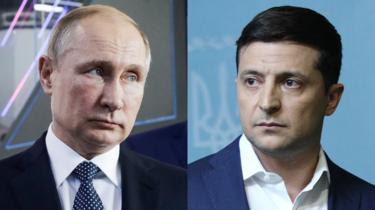 Putin spoke with Zelensky for the first time. - Politics, Vladimir Putin, Vladimir Zelensky, Telephone, Longpost