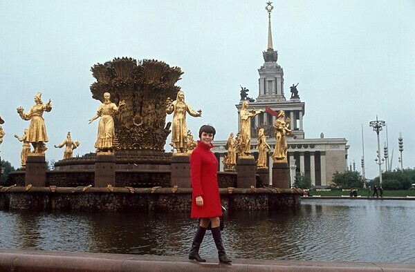 Mireille Mathieu in Moscow. 1967 - the USSR, Stage, France, Longpost