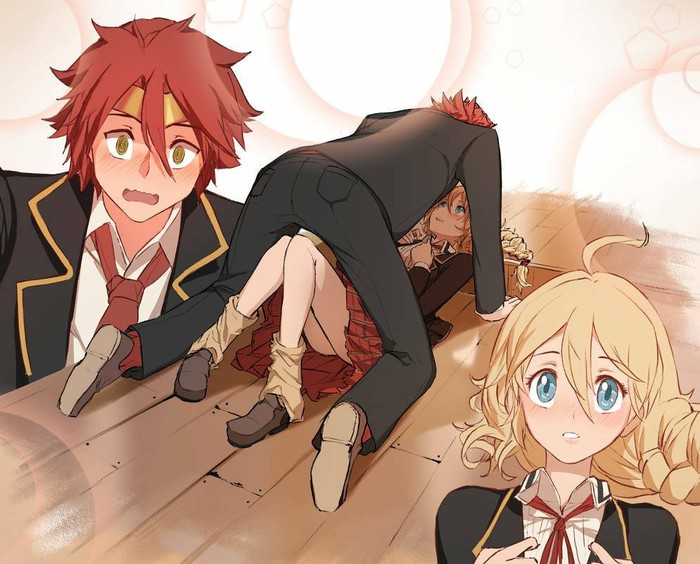   -   - RWBY, Jaune Arc, Nora Valkyrie, Pyrrha Nikos, Lie ren, , Anime Art, Dishwasher1910