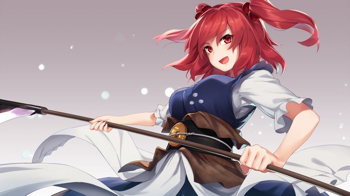 Onozuka Komachi - Touhou, Anime art, Anime, Onozuka Komachi, Asutora