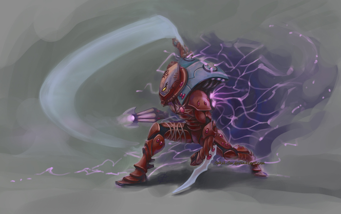Warp Spider, Warp Spider, Eldar, Warhammer 40k, 