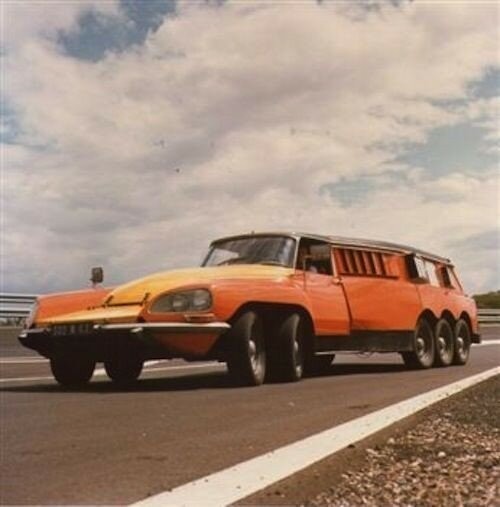 Автомобиль-лаборатория Citroen DS Michelin PLR - Авто, Машина, Длиннопост, Michelin, Citroen