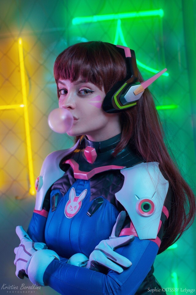 D.Va из Overwatch от Софии Летяго - Overwatch, Dva, Sophie Letyago, Katssby, Косплей, Модели, София Летяго, Длиннопост