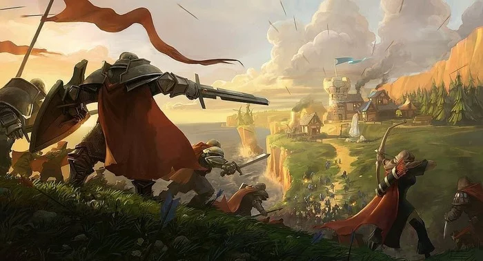 I am looking for comrades for joint gatherings! Or how to plunge into the hardcore Albion Online. - My, Albion, MMORPG, , Help, Games