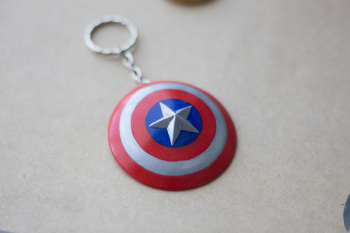 Key rings Marvel - My, Marvel, Keychain, Polymer clay, Longpost