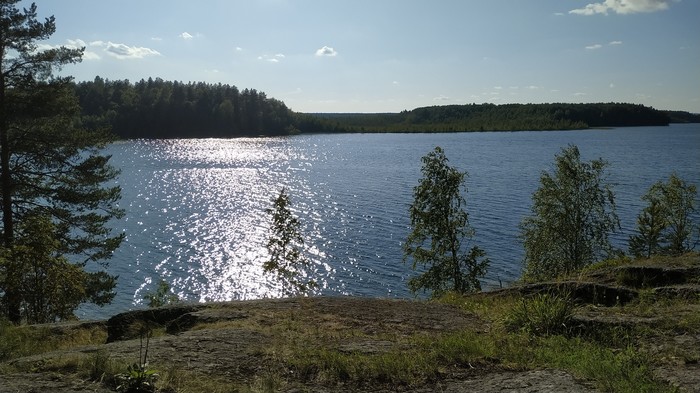 Летние зарисовки - Моё, Карелия, Озеро, Природа, Красота природы, Лето, Длиннопост