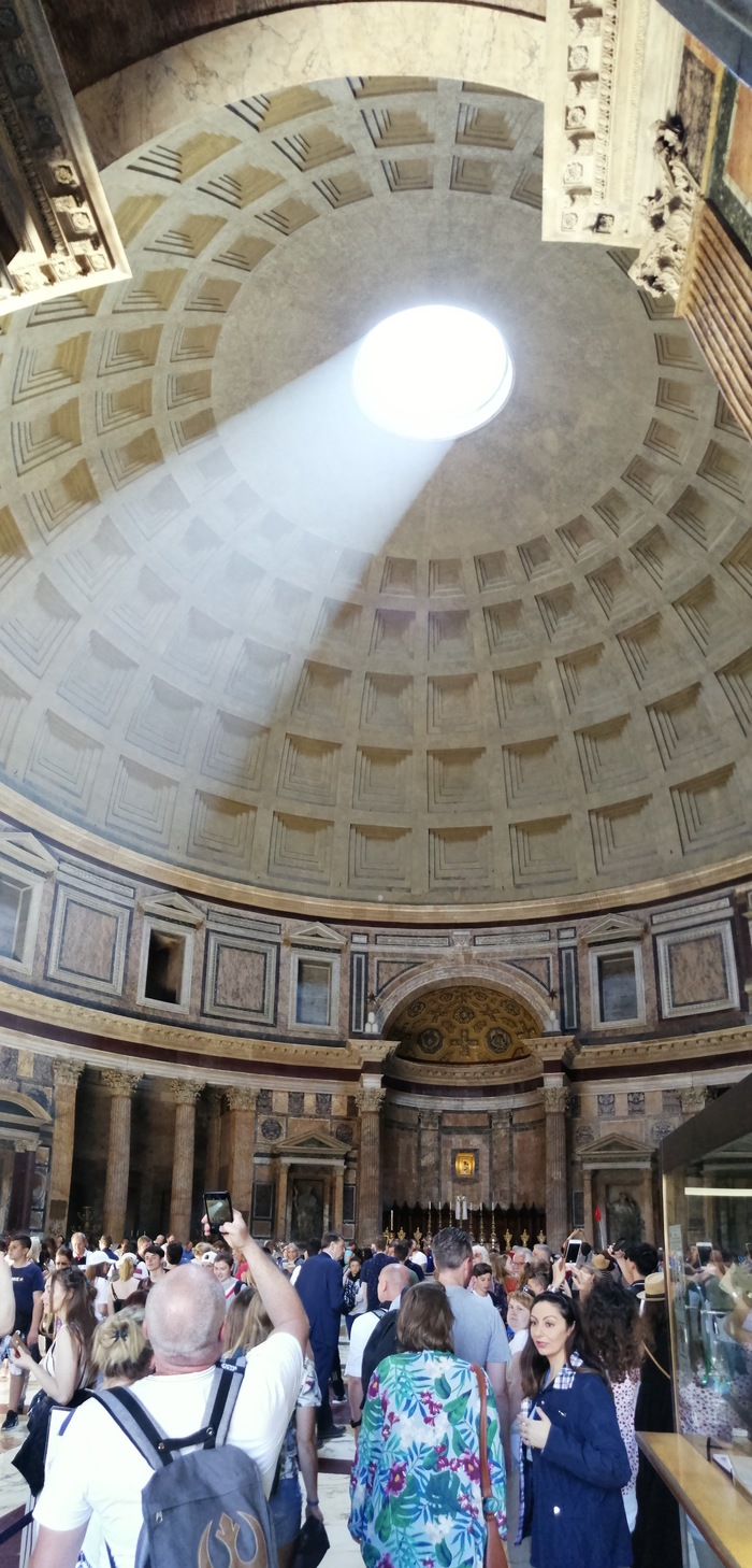 Roman Pantheon - My, The photo, Rome, Pantheon