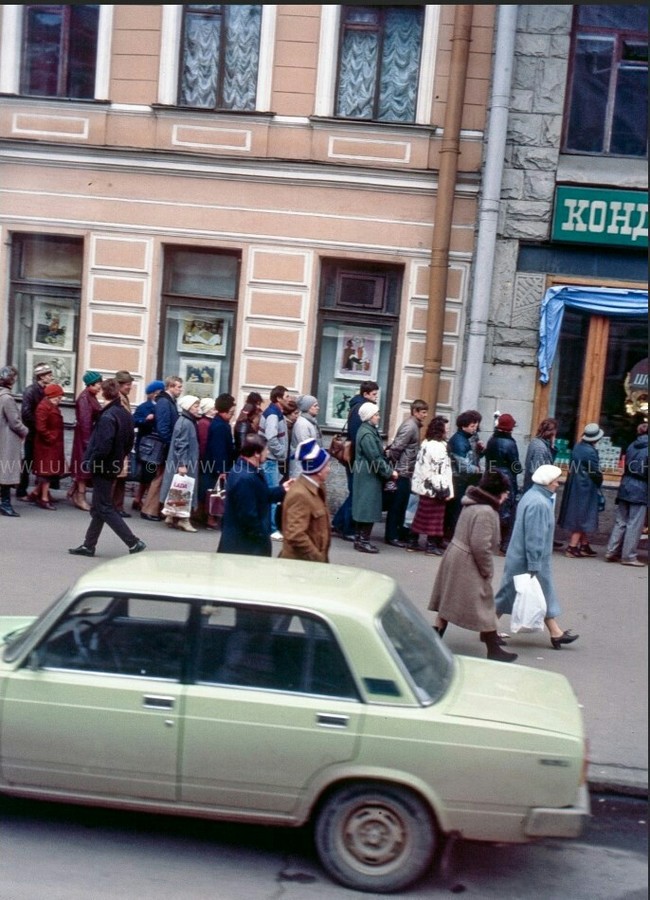 Leningrad 1986 - the USSR, Leningrad, 80-е, Longpost