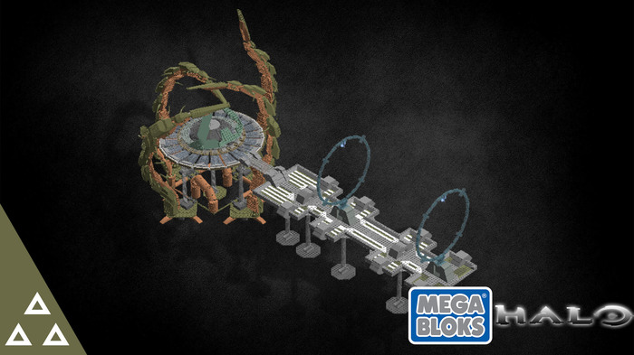 MegaBloks (Lego) Halo 3 Мост (Bridge) - Моё, LEGO, Megabloks, Halo, Halo Wars 2, Halo 3, Игры, LEGO digital designer, LEGO самоделки, Длиннопост