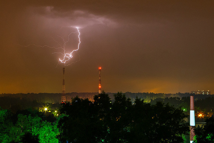 And again about the storm - My, Thunderstorm, The photo, Abkhazia, Lyubertsy