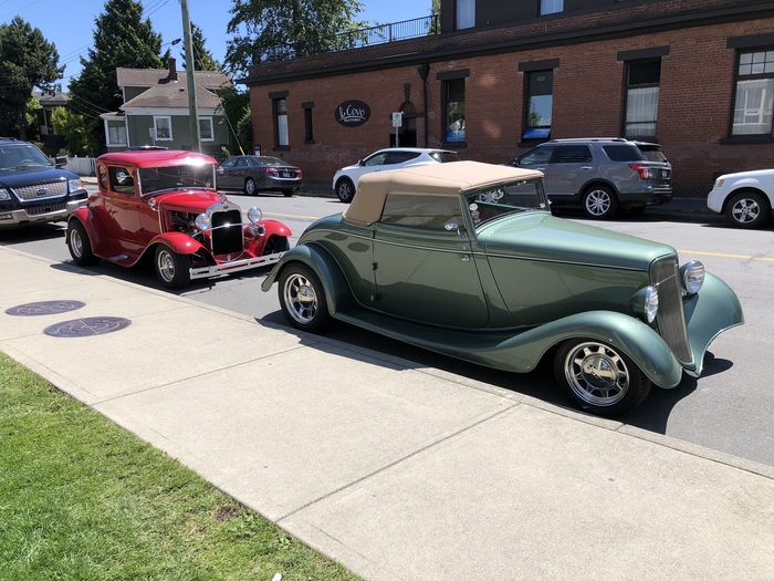 classic cars - My, Canada, Auto, Classic, Car, Town, Longpost