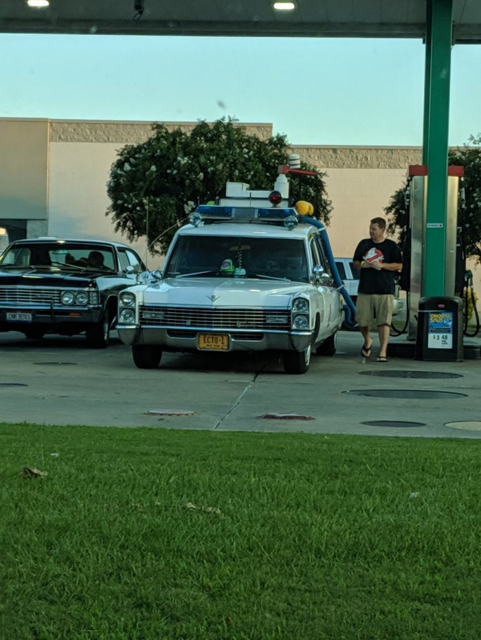 Ghostbusters and Supernatural - My, Supernatural, Ghostbusters, Chevrolet impala, Ecto-1