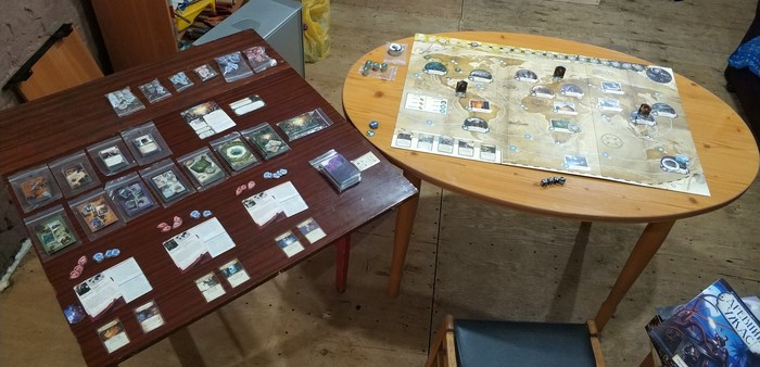 My impressions of the board game Ancient Horror (mini review) - My, Eldritch Horror, Board games, Longpost, Impressions, Overview