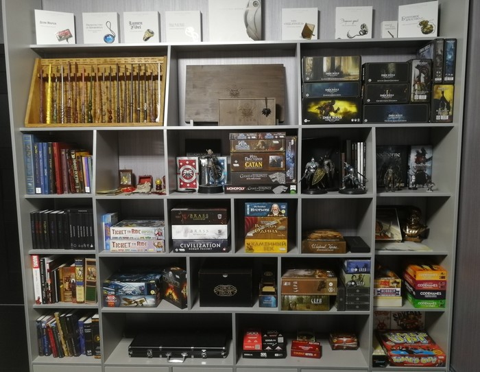 Hobby - My, Board games, Dark souls, Board Game, Hobby, Harry Potter, Gwent, Witcher, Bloodborne