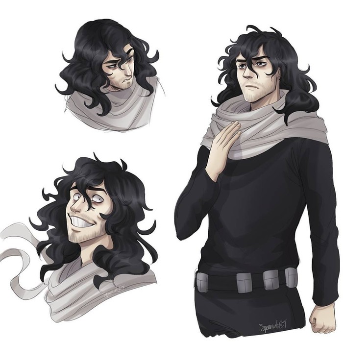 O.o - Anime Art, Aizawa shouta, Boku no Hero Academia, Аниме