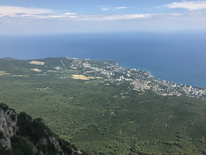 Канатная дорога Мисхор — Ай-Петри / Впечатления Крым, Ялта, Путешествия, Путешествие по России, Туризм, Авто, Длиннопост