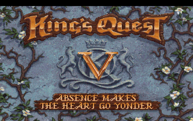 King's Quest V: Absence Makes the Heart Go Yonder! ( 1) 1990, , , Sierra,   DOS,  , -, , 