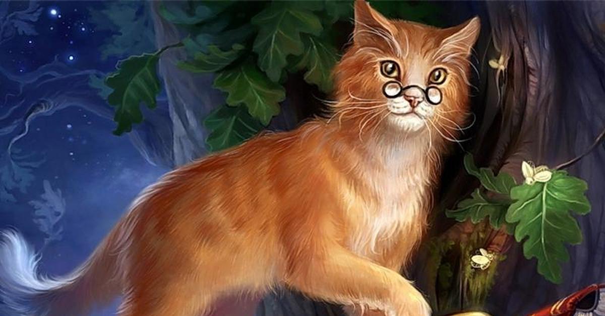 Кот ученый картинки