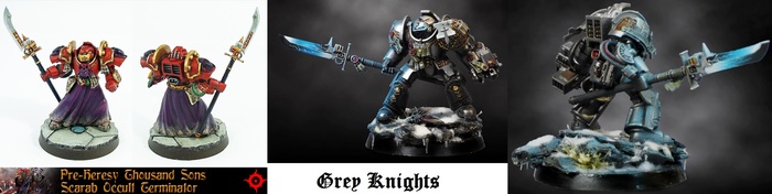 Here it is or where it comes from - Warhammer 40k, Wh miniatures, Gray knights, Thousand Sons, Terminator