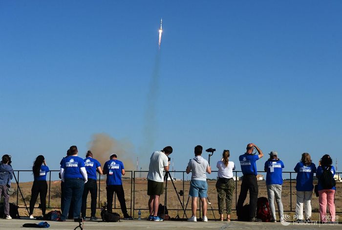 Soyuz-2 rocket with FEDOR robot launched from Baikonur to the ISS - Space, Roscosmos, Robot Fedor, Running, Baikonur, news