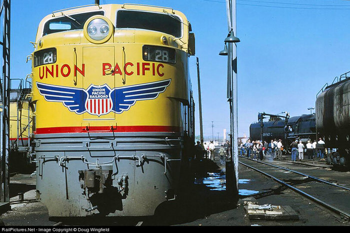 Union pacific gas turbine locomotives. - Railway, Gas turbine locomotive, Gas turbine engine, USA, Longpost