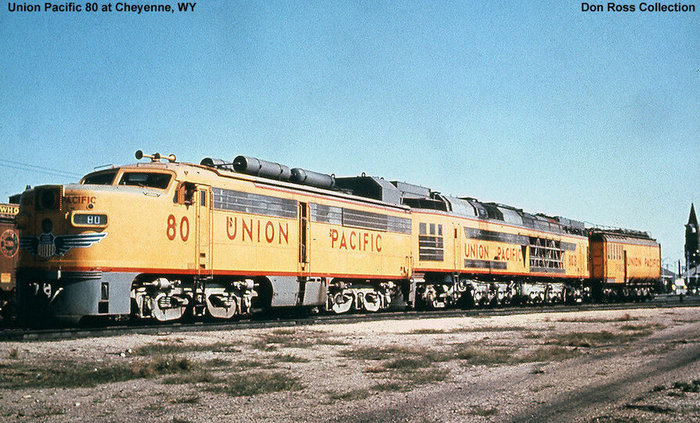 Газотурбовозы union pacific. | Пикабу