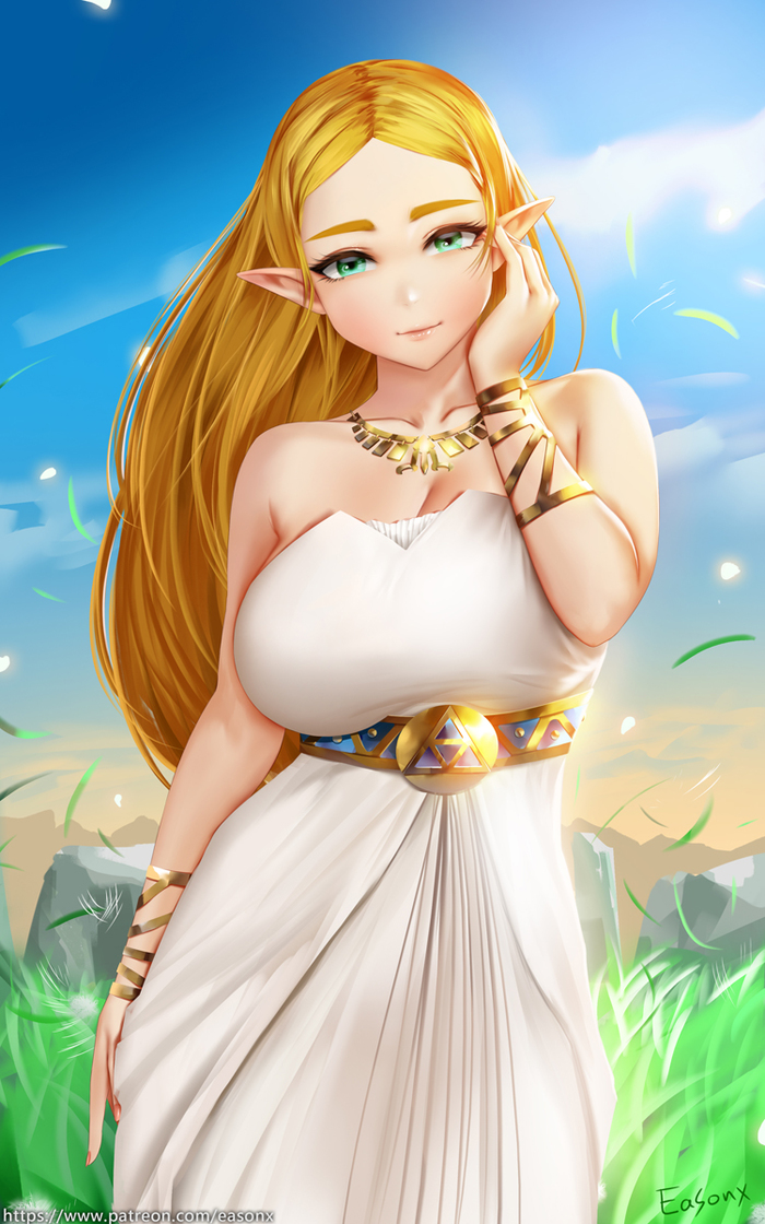 Zelda - Easonx, The legend of zelda, Games, Art, Princess zelda