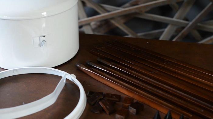 Лофтовый светильник из советского ХЛАМА. Своими руками, Лофт, Реставрация, Работа с деревом, Переделка, Светильник, Творчество, Видео, Длиннопост, Блошиный рынок