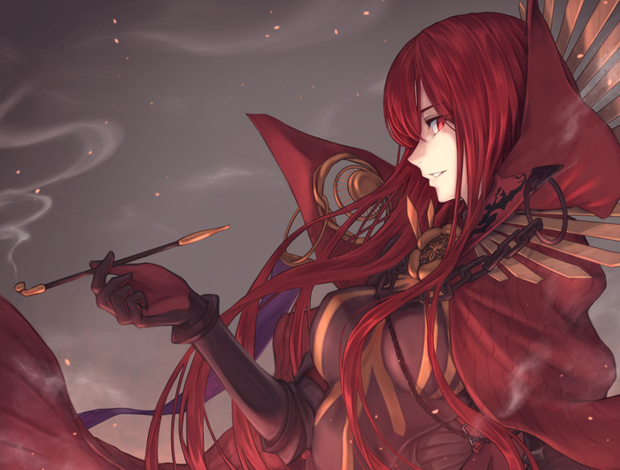 Oda Nobunaga (F/GO) - Anime, Art, Anime art, Fate, Fate grand order, Oda nobunaga, Pixiv