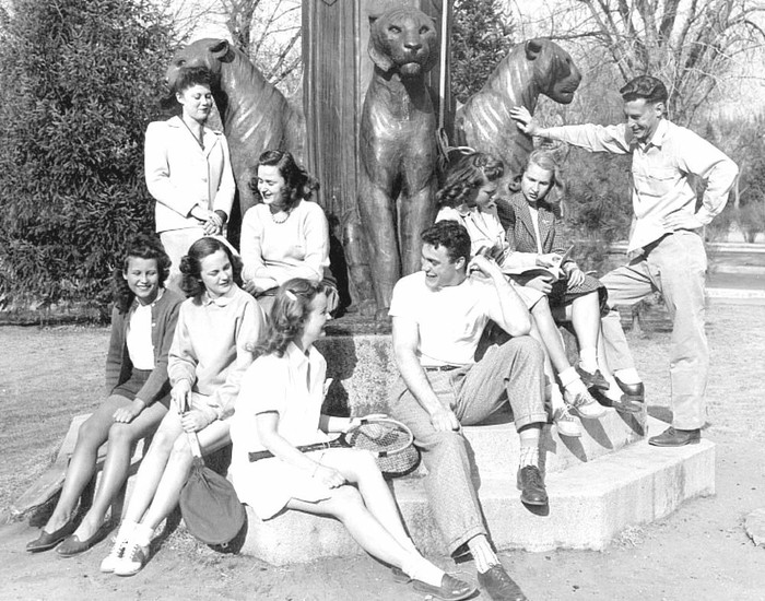 students - Students, 1946, USA, College