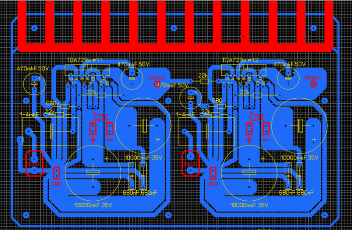 " "       TDA7294  , , 