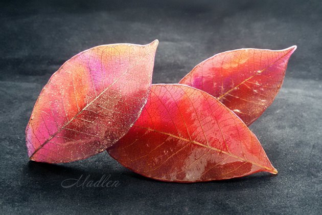 Who has already had time to enjoy the fall of the leaves?) - My, Decoration, Creation, Autumn, Leaves, Brooch, Needlework without process, Polymer clay