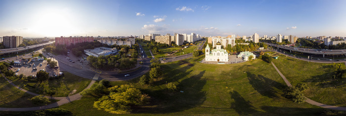 Текстильщики. Волжский Бульвар. Храм Андрея Болголюбского.