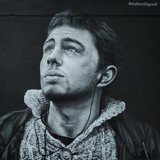 Brother ready - Sergey Bodrov, Danila Bagrov, Brother, Art, Graffiti, Hoodgraff