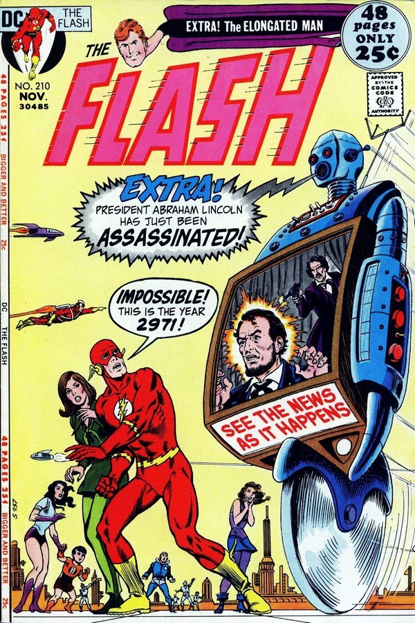 Comic Dive: The Flash #200-210 - My, Superheroes, Dc comics, The flash, Comics-Canon, Longpost