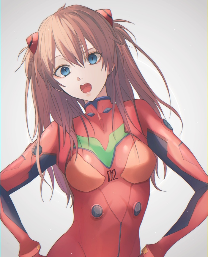 Asuka<3 Anime Art, Evangelion, Asuka Langley, 