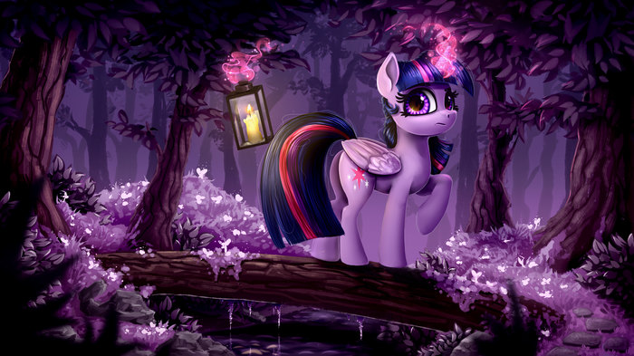 Das kleine lila Pferd - My little pony, PonyArt, Twilight sparkle, Rysunkowasucharia