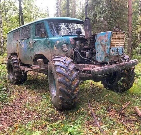 What are you? - All-terrain vehicle, Frankenstein, UAZ loaf