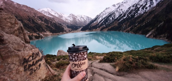 Morning starts with coffee - My, BAO, Nature, Kazakhstan, beauty