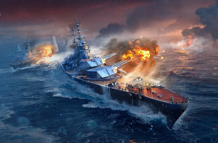 Soviet battleships in World of Warships. The history of ships and features of game models - My, Story, Fleet, the USSR, World of Warships, Ship, , , Longpost, Battleship, Combat ships
