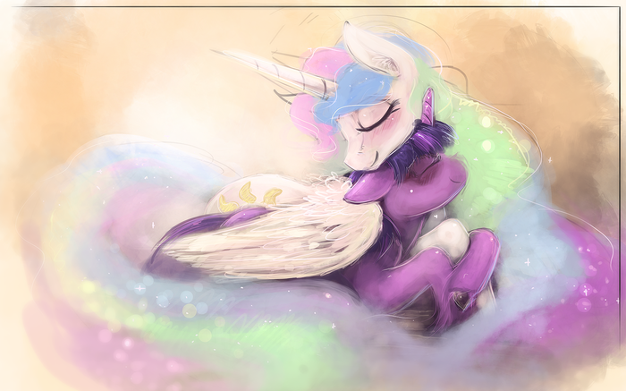 Celestia and Twilight