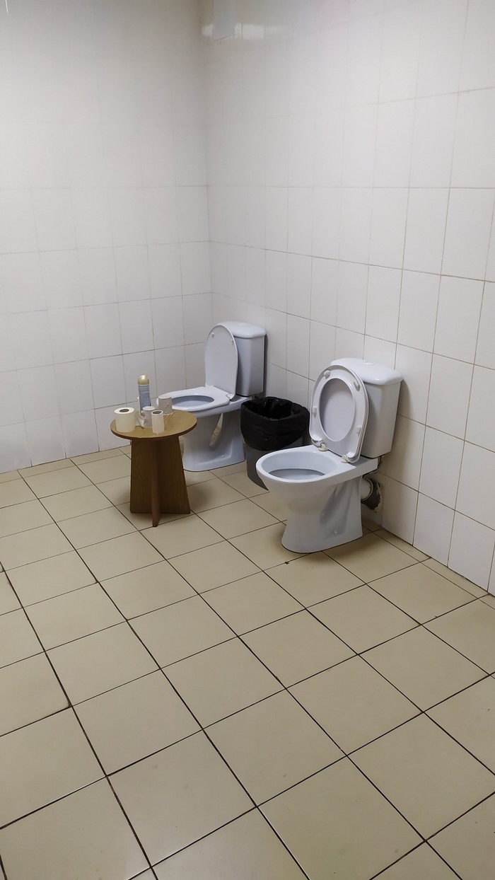 Well, shall we sit and talk? - My, Toilet, Convenience, Saving