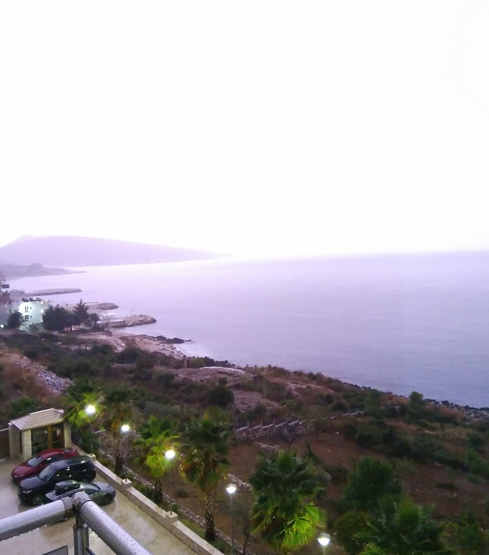 Дурак и молния Гроза, Молния, Мобильная фотография, Ионическое море, Албания, Фотография