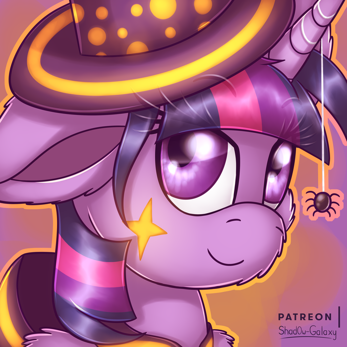 Halloween Twi My Little Pony, Ponyart, Twilight Sparkle, Shad0w-galaxy, 