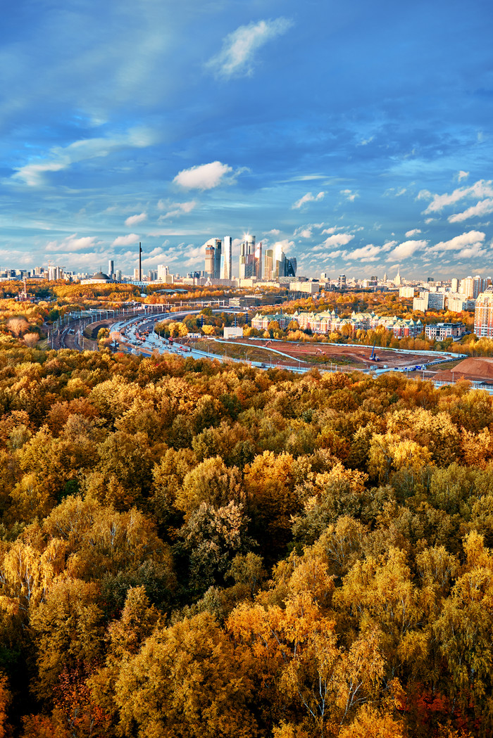 Москва октябрь