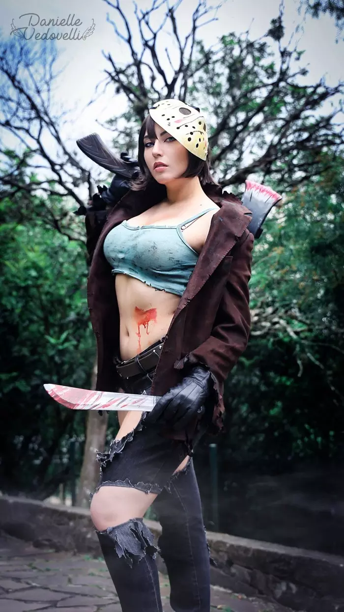 Соблазнительный косплей на Джейсона Вурхиза (Jason Voorhees) — какая девушка вам больше по душе? Косплей, Девушки, Джейсон Вурхис, Длиннопост