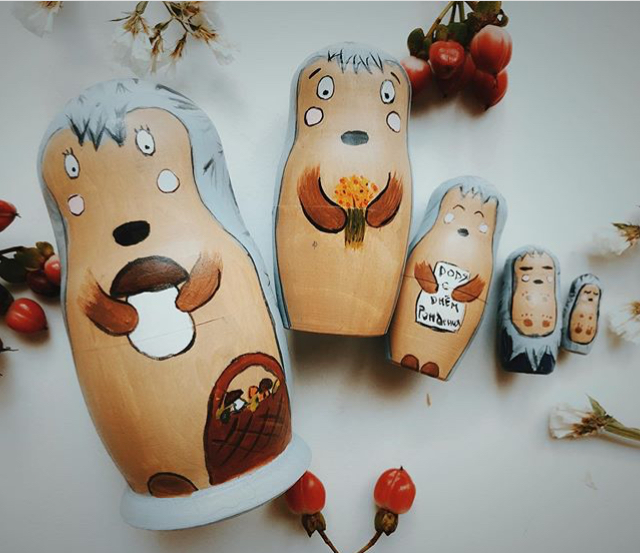 Ёжки-матрёшки