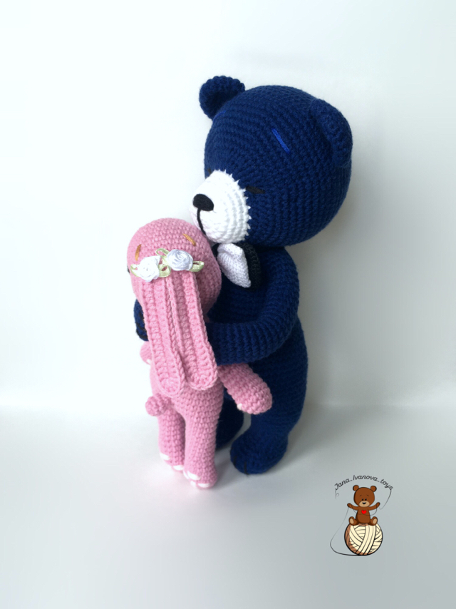 Bear ) - My, The Bears, Knitted toys, Handmade, Amigurumi, Longpost