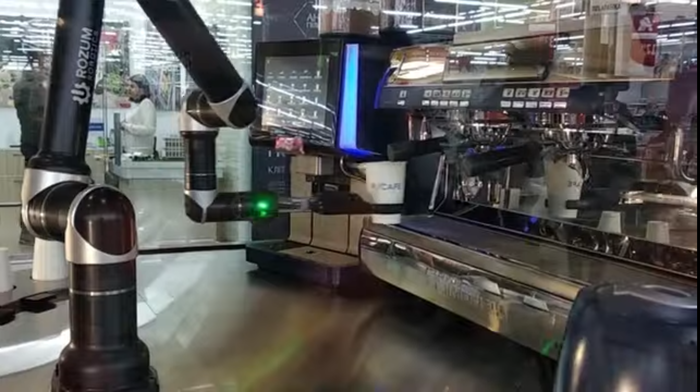 Кофейный робот.